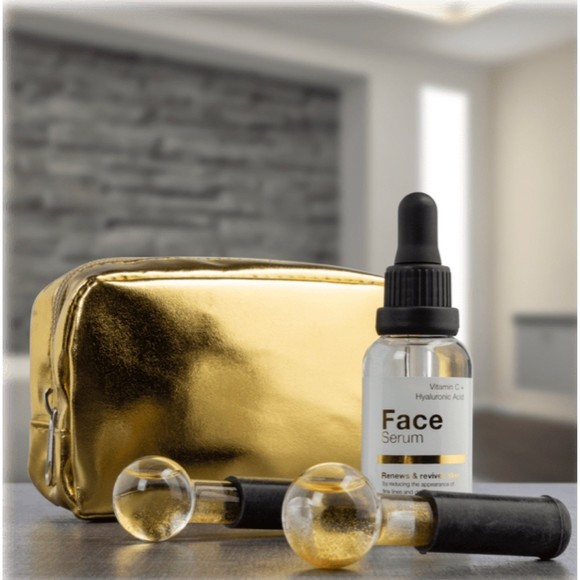 Tru Beauty Red Carpet Ready 4-Piece Serum and Facial Massage Set - Picture 3 of 3